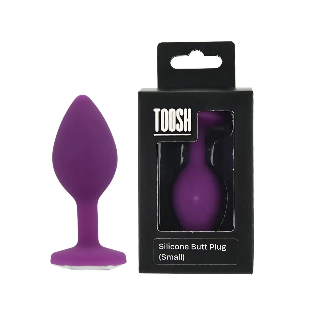 Toosh Purple Silicone Butt Plug Small - Image 10