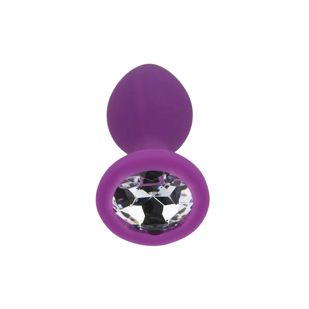 Toosh Purple Silicone Butt Plug Small - Image 5