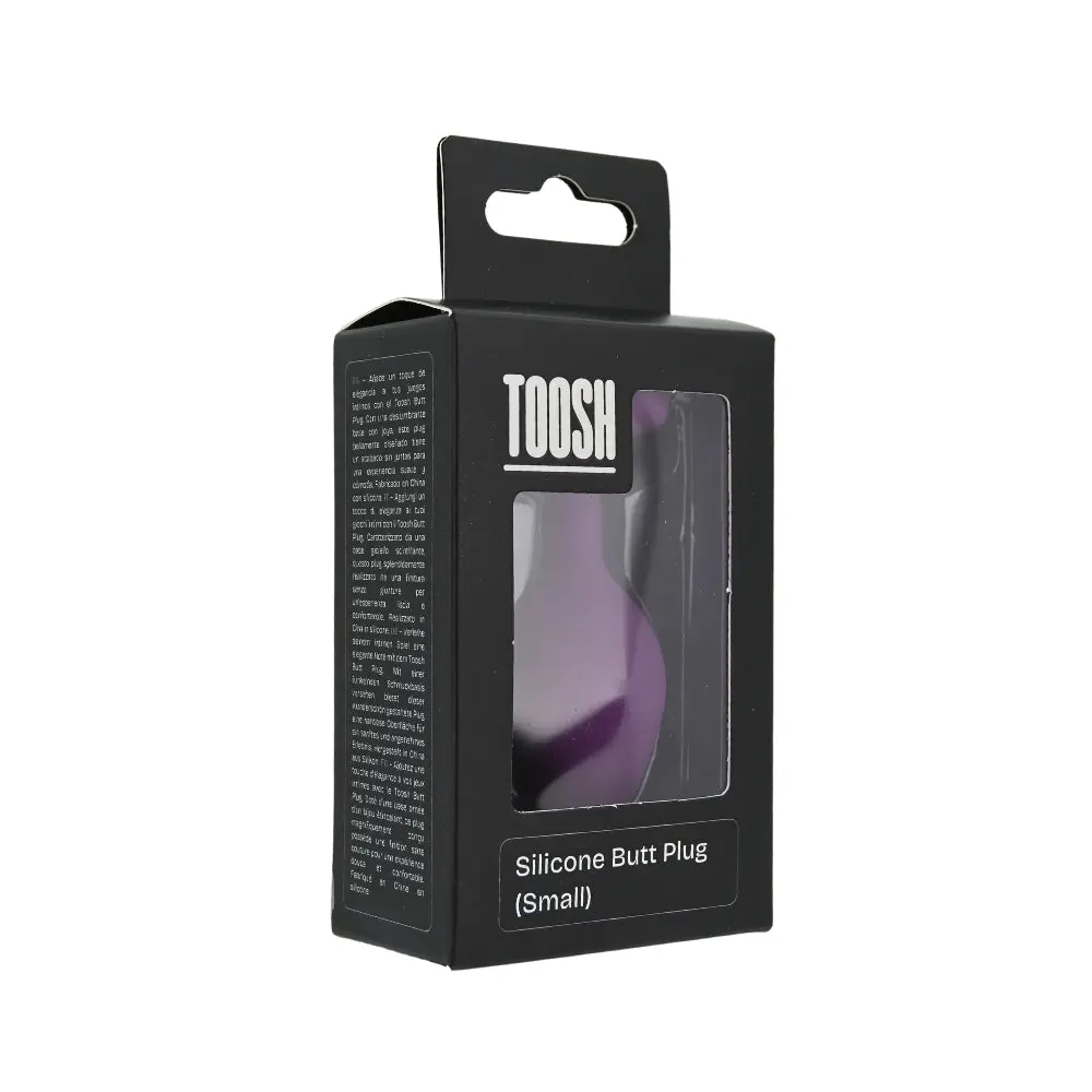 Toosh Purple Silicone Butt Plug Small - Image 8