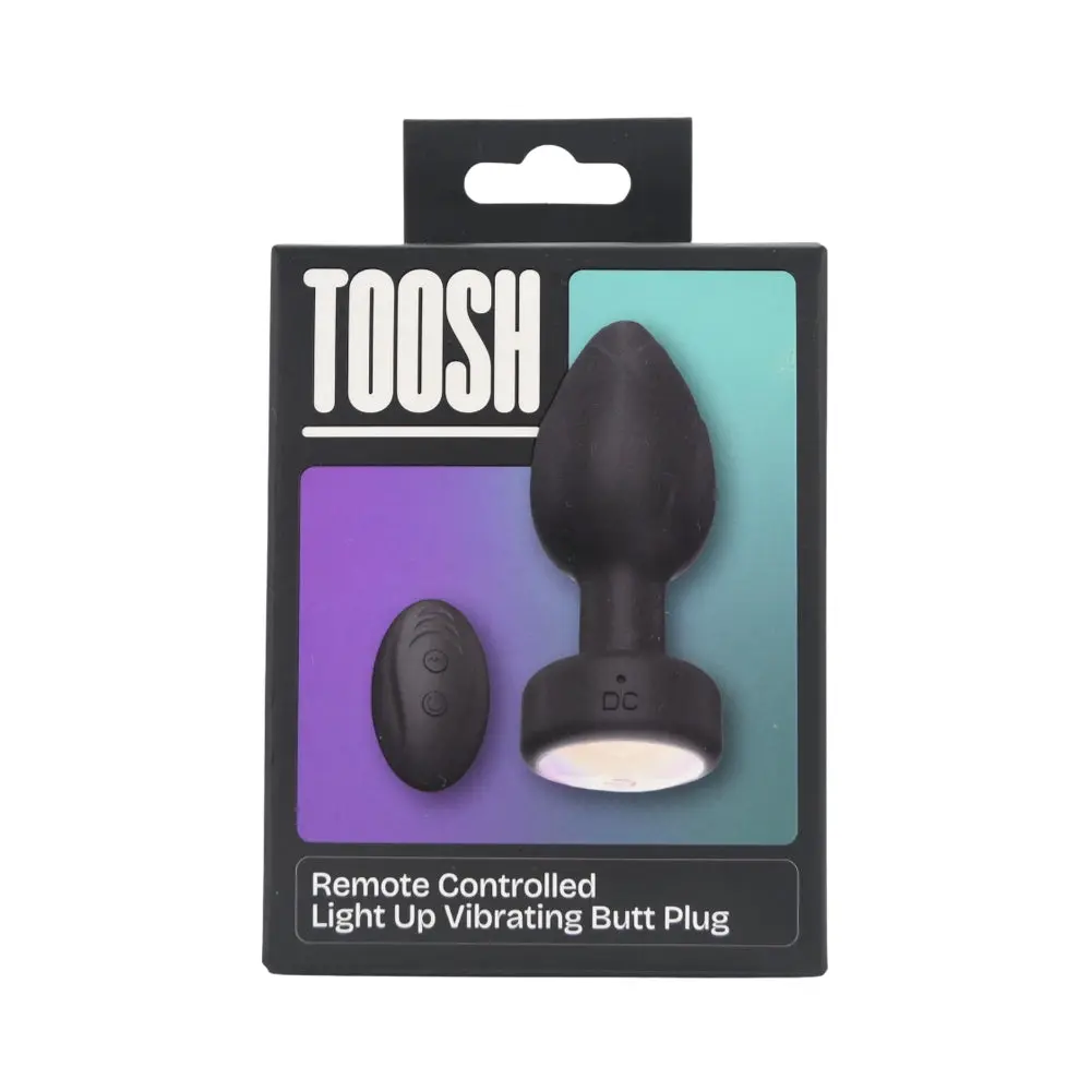 Toosh Remote Controlled Light Up Vibrating Butt Plug - Image 6