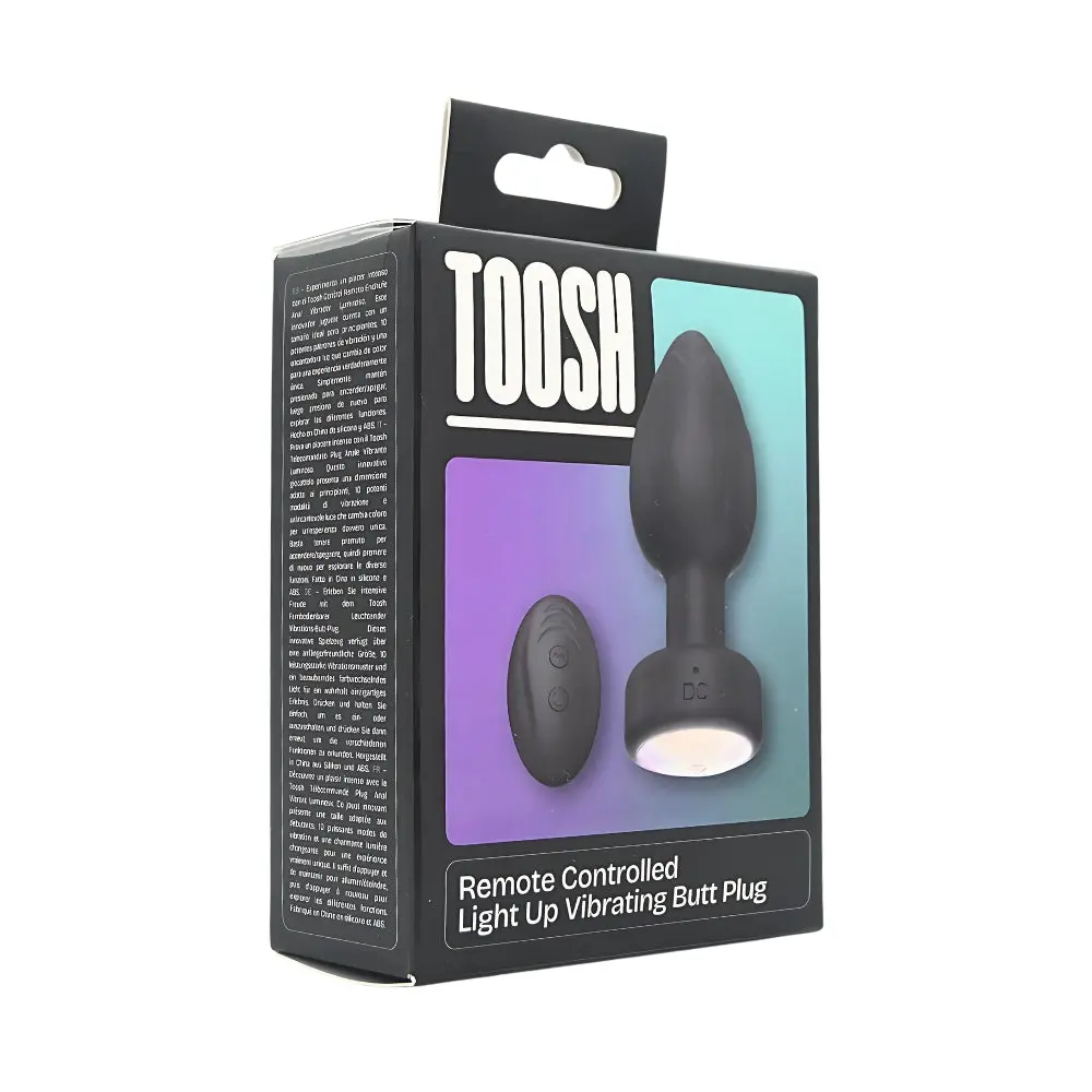 Toosh Remote Controlled Light Up Vibrating Butt Plug - Image 8