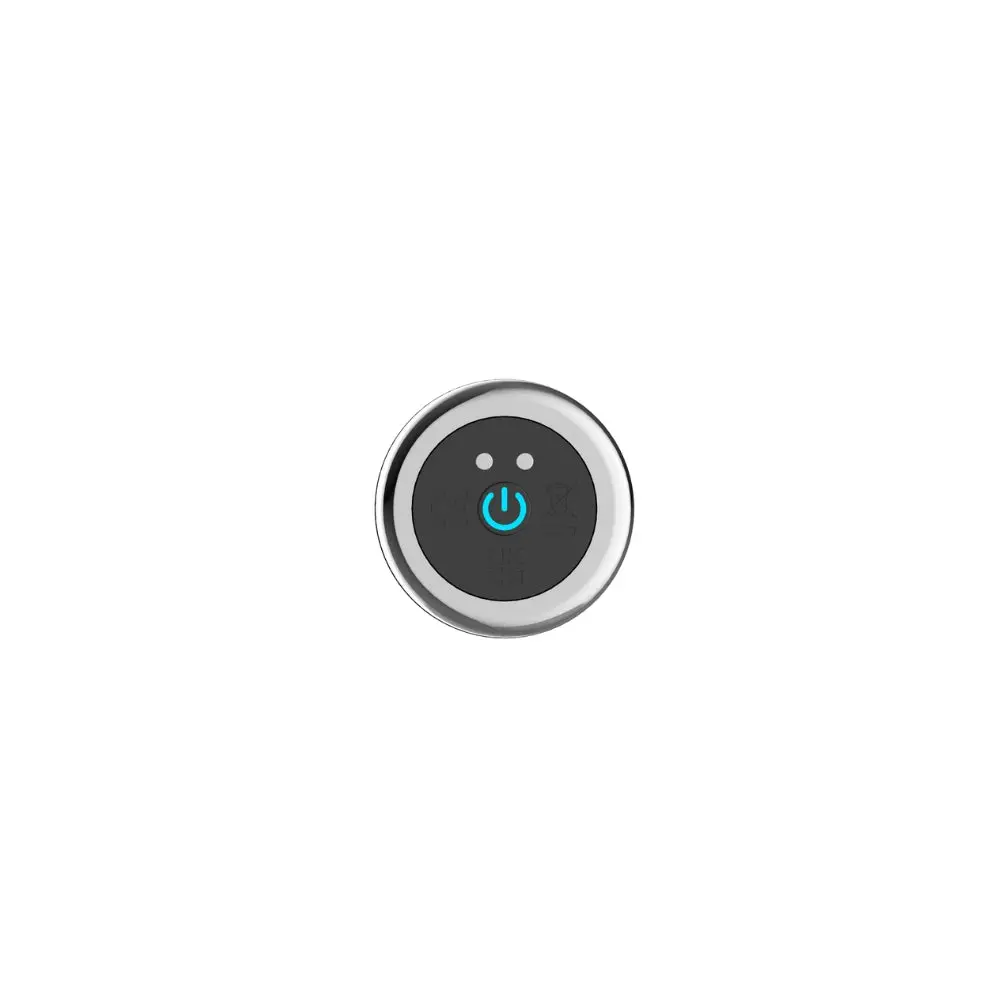 Toosh Remote Controlled Metal Vibrating Butt Anal Plug 9.7cm x 3.5cm - Image 5