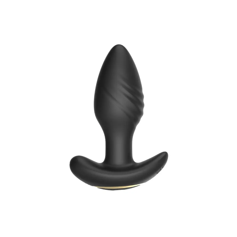 Toosh Remote Controlled Silicone Rotating & Vibrating Butt Anal Plug 10.5cm x 3.5cm - Image 3