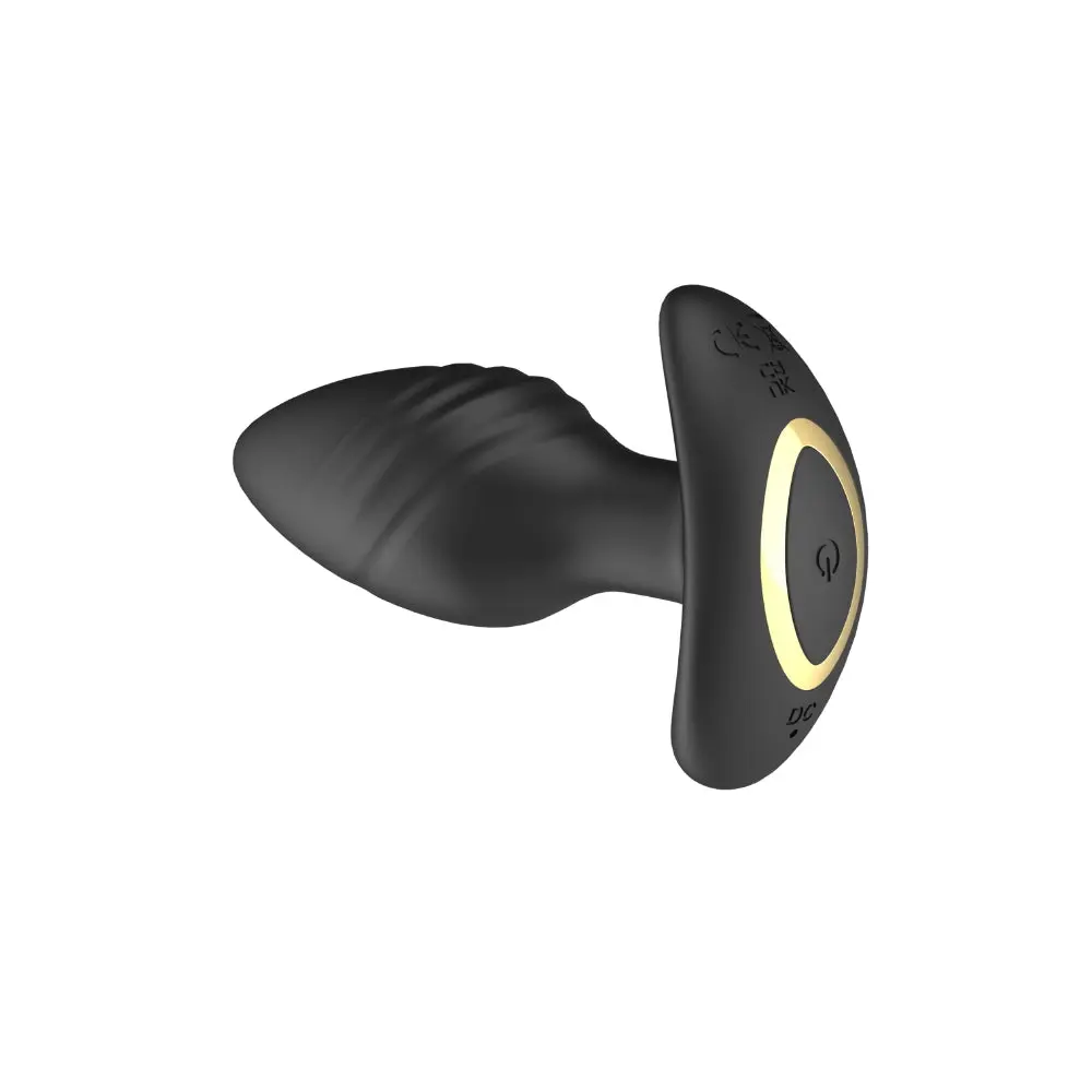 Toosh Remote Controlled Silicone Rotating & Vibrating Butt Anal Plug 10.5cm x 3.5cm - Image 7
