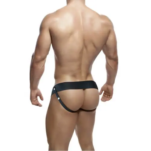 Unisex Hollow Strap-On 6 Inch Vanilla - Image 3