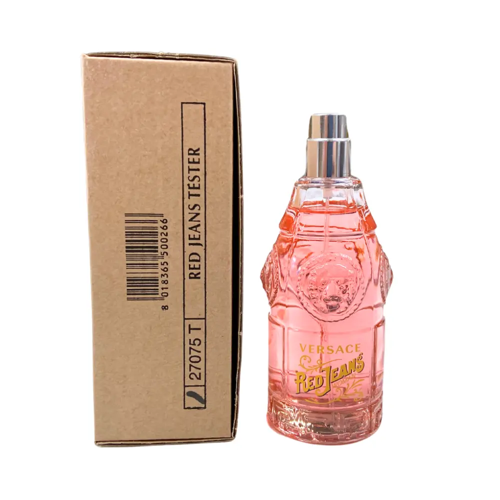 Versace Red Jeans Eau de Toilette Spray 75ml for Her Tester NO LID