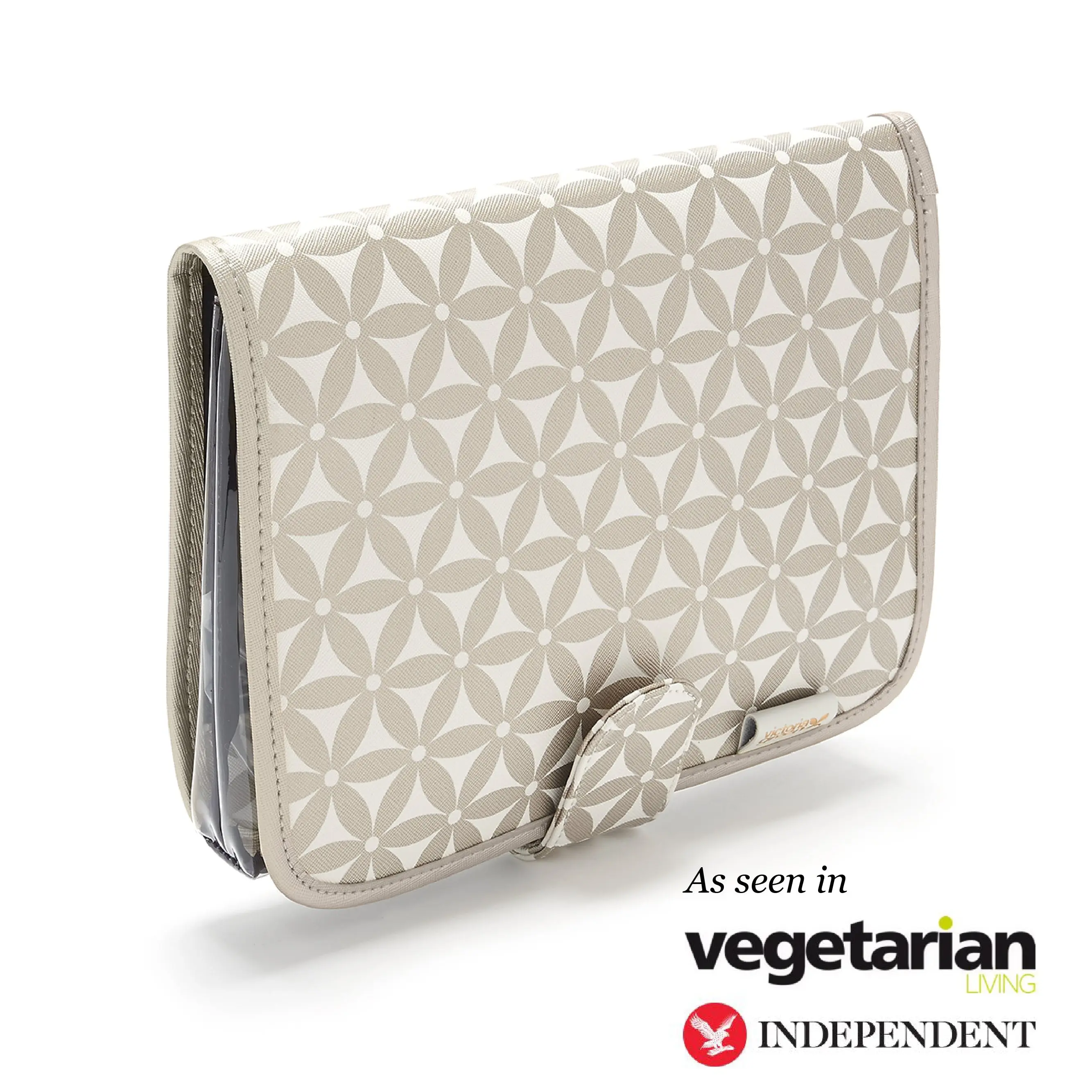 Victoria Green 'Kate' Hanging Beauty Bag in Starflower Gold - Image 7