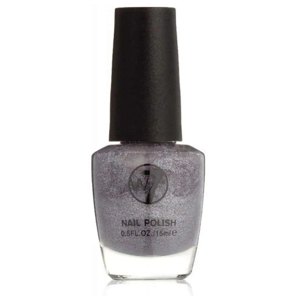 W7 Cosmetics Glitter Nail Polish 15ml  - 99 Moondust