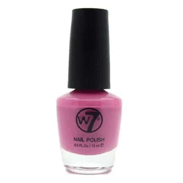 W7 Cosmetics Pink Nail Polish 15ml - Fruity CLEARANCE
